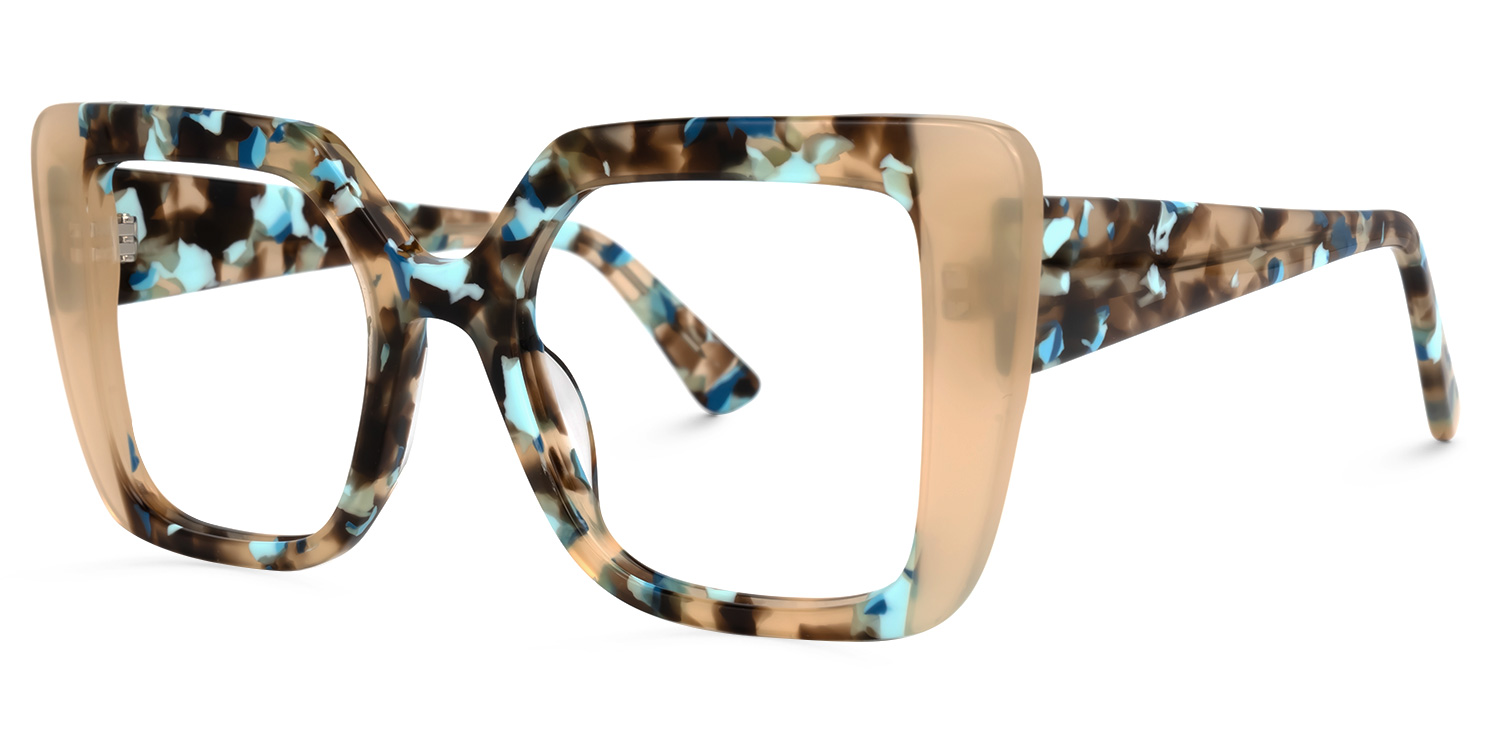 Duarte Square Blue-Tortoise Glasses