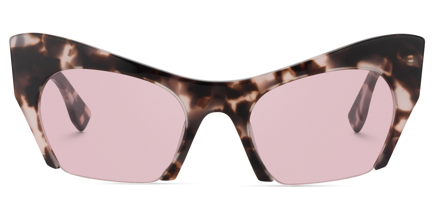 Kyle Cat Eye Light-Tortoise Glasses9