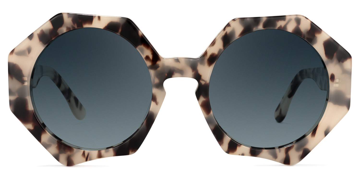 Hugh Geometric Light-Tortoise Glasses7