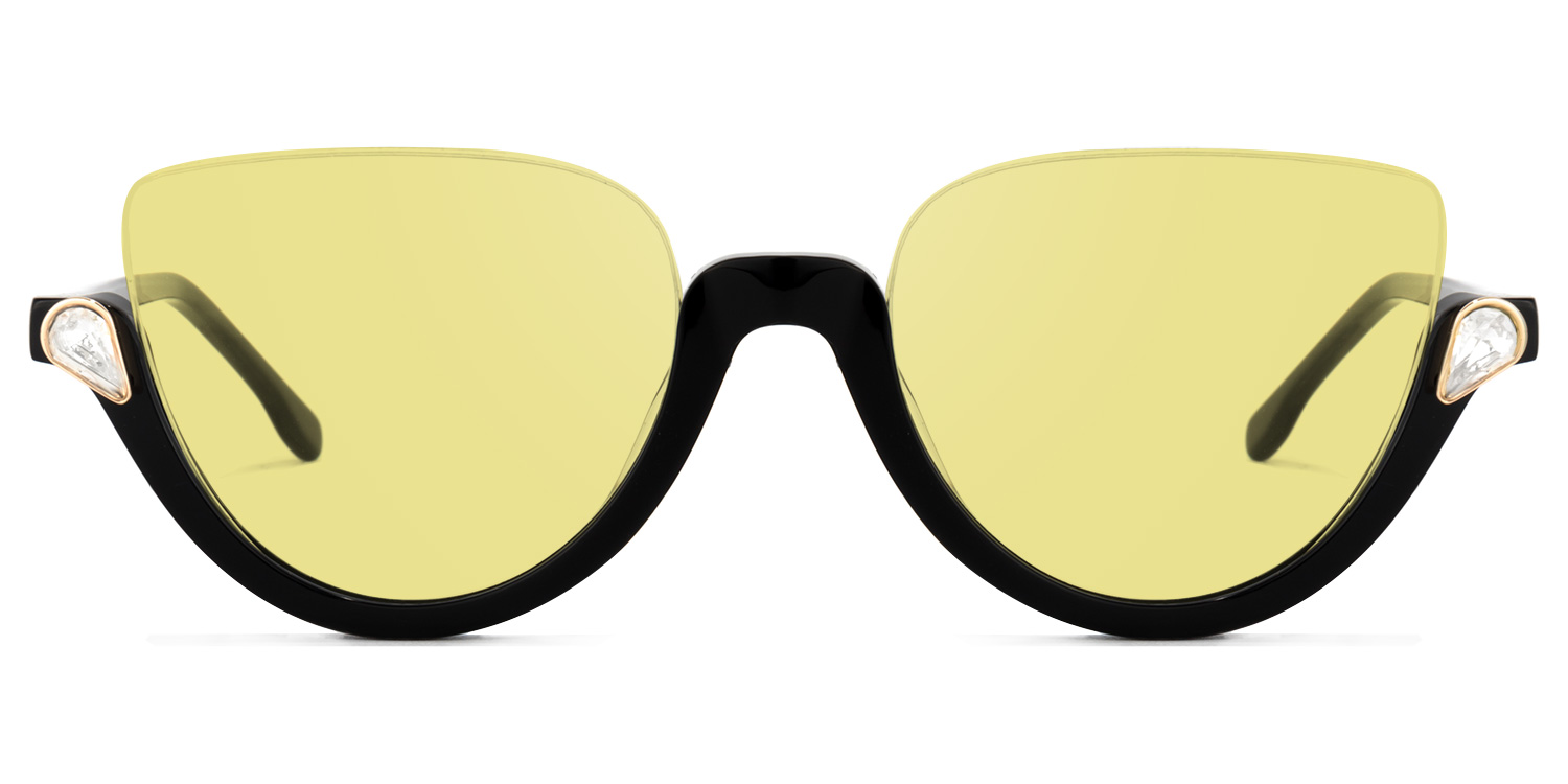 Cat Eye Black Glasses7