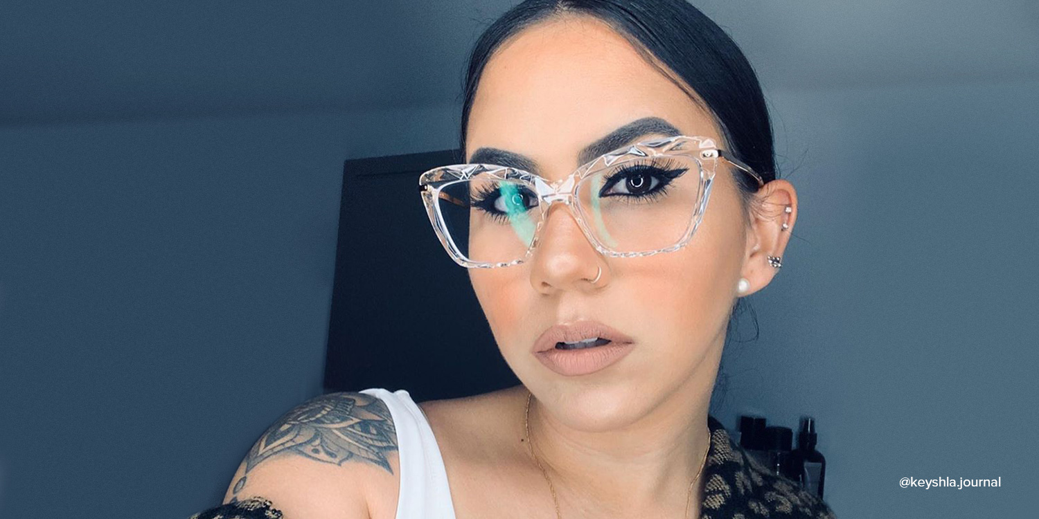 Juliet Cateye Clear Glasses