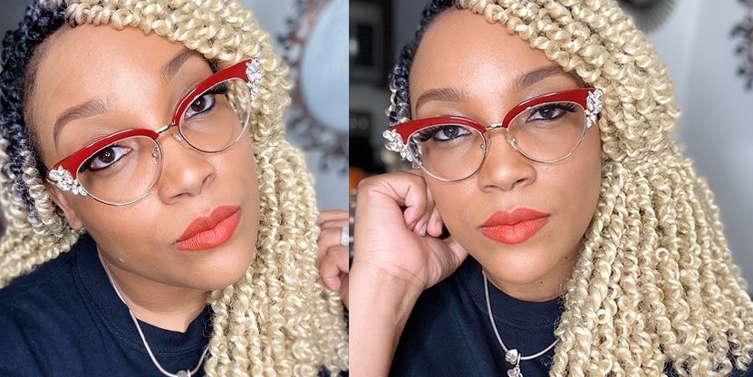 Hearn Cat Eye Red Glasses1