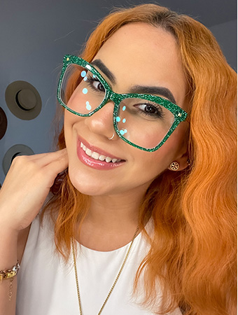 Marcus Cateye Red Glasses6