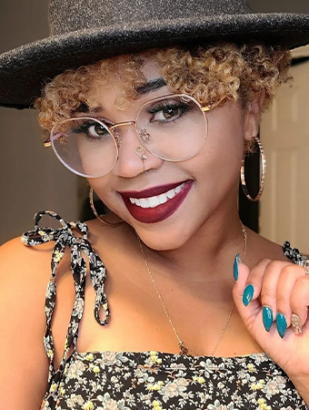 Marcus Cateye Red Glasses