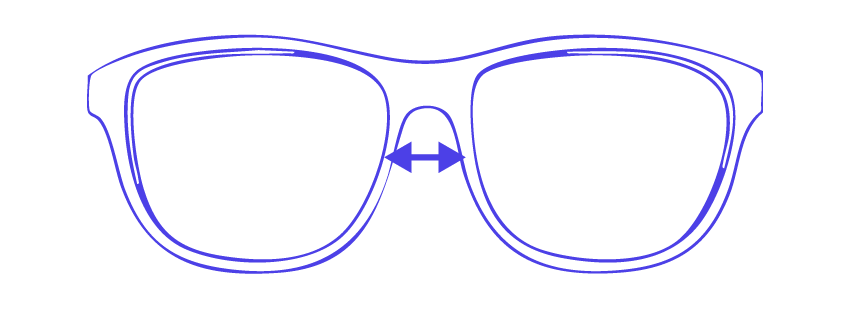 zeelool eyeglasses bridge width